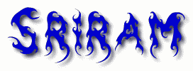 Sriram First Name