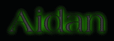 Aidan First Name