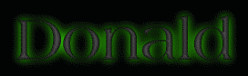 Donald First Name