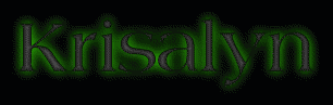 Krisalyn First Name