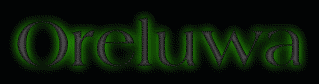 Oreluwa First Name