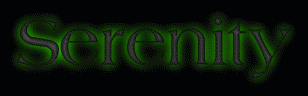 Serenity First Name