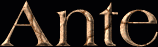Ante First Name