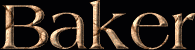 Baker First Name