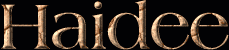 Haidee First Name
