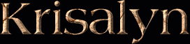 Krisalyn First Name