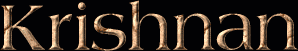 Krishnan First Name