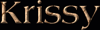 Krissy First Name