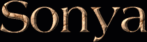 Sonya First Name
