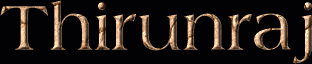 Thirunraj First Name