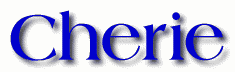 Cherie First Name