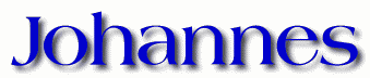 Johannes First Name