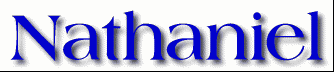 Nathaniel First Name