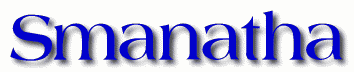 Smanatha First Name