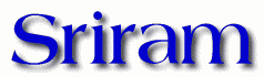 Sriram First Name