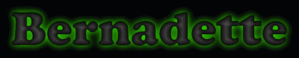 Bernadette First Name