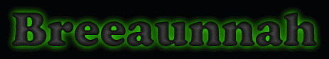 Breeaunnah First Name