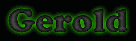Gerold First Name