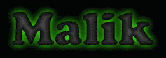 Malik First Name