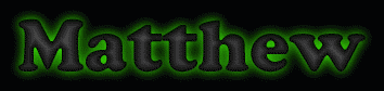 Matthew First Name