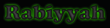 Rabiyyah First Name