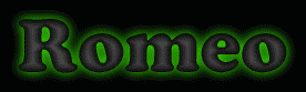 Romeo First Name