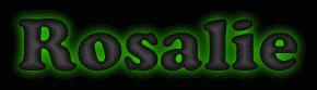 Rosalie First Name