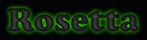 Rosetta First Name