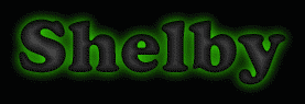 Shelby First Name