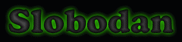 Slobodan First Name