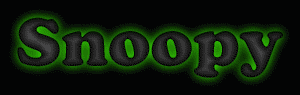 Snoopy First Name
