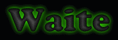 Waite First Name
