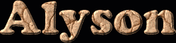 Alyson First Name