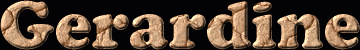 Gerardine First Name