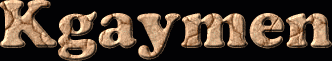 Kgaymen First Name