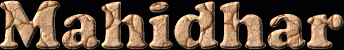 Mahidhar First Name