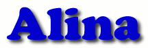 Alina First Name