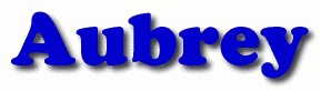 Aubrey First Name
