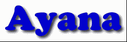 Ayana First Name