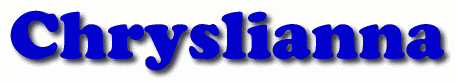 Chryslianna First Name