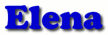 Elena First Name