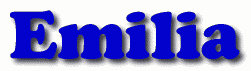 Emilia First Name