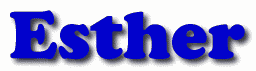 Esther First Name