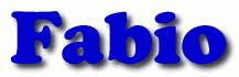 Fabio First Name