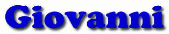 Giovanni First Name