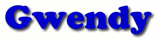Gwendy First Name