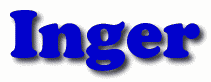 Inger First Name