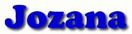 Jozana First Name