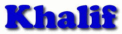 Khalif First Name