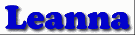 Leanna First Name